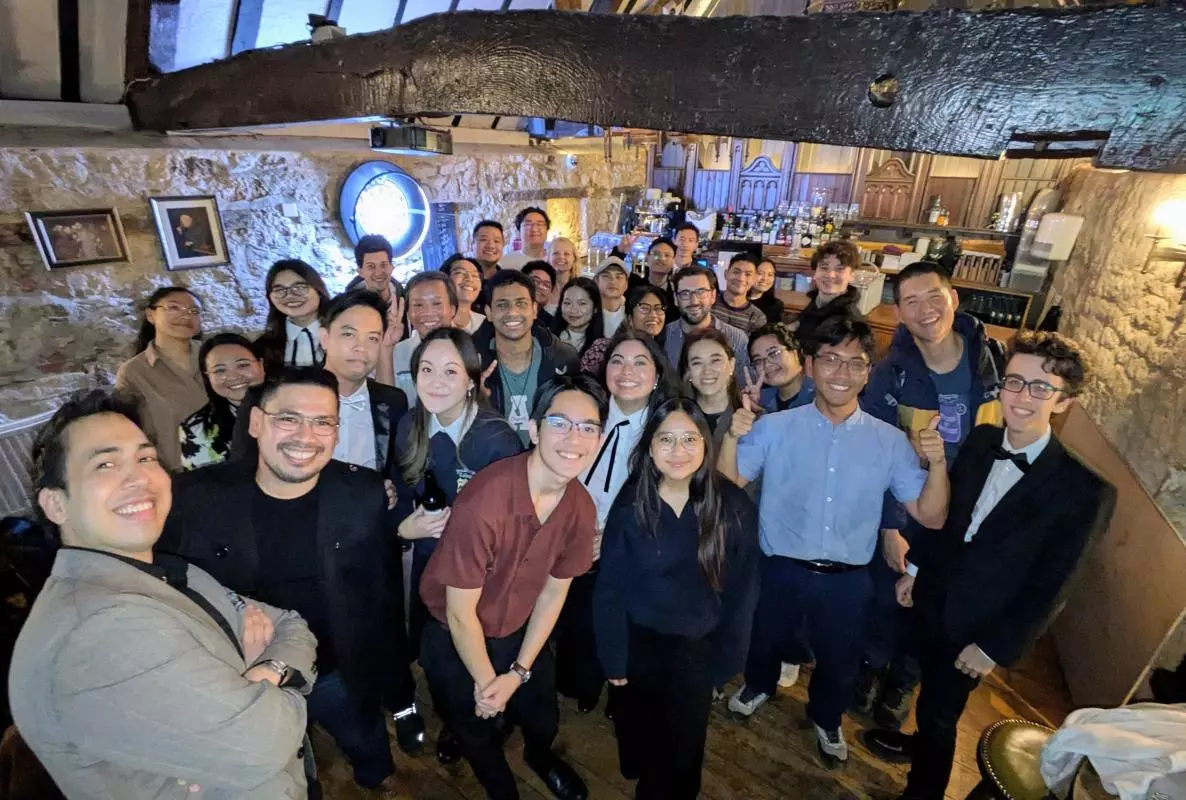 Group Picture from MT 25 Welcome Drinks